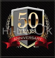 Hi-Look Microfiber Cleaning Cloth - Wedding - 50th Anniversary