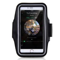 Veniveta Water Resistant Armband (for iPhone X/XS/8/7/6s/6 Plus, Samsung S7/Note 5, LG, Google, Sony) with Adjustable Elastic Band & Key Holder Case for Sports Running, Exercise, Workout