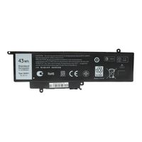 Replacement Laptop Battery for Dell Inspiron 11 3147 3000 3152 Series Inspiron 13 7347 7352 Series GK5KY 04K8YH 92NCT 092NCT 4K8YH P20T 43Wh 11.1V