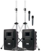 Anchor Audio Liberty Deluxe Dual Package with Passive Companion Speaker and Two Wireless Microphones