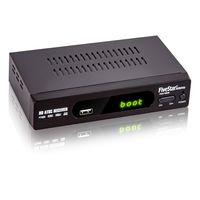Five Star Converter Box, 1080P ATSC Digital Tuner Box for Analog TV, Supports Recording PVR, Live TV Shows, Multimedia Playback, H.264 Video Decoding, IR Search, Free Local TV Channels