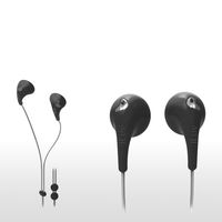 Bubble Gum II Earphones in Black by iLuv
