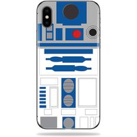 MightySkins Skin Compatible with Apple iPhone X - Cyber Bot | Protective, Durable, and Unique Vinyl Decal wrap Cover | Easy to Apply, Remove, and Change Styles | Made in The USA