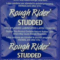 Siam Circus Rough Rider Studded Silicone-Based Lubricated Latex Condoms 24-Pack
