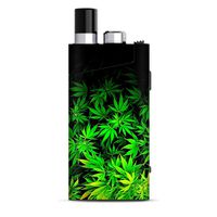 Skin Decal Vinyl Wrap for Smok Trinity Alpha Kit | Vape Stickers Skins Cover| Weed Green Bud Marijuana Leaves