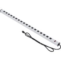 48" 18 Outlet Aluminum Power Strip with 6-ft Cord ETL/cETL