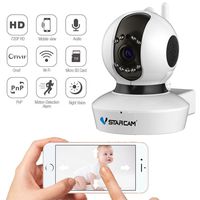 Wireless Camera, Baby Monitor IP Camera WiFi Surveillance Camera HD 720P Nanny Cam with Pan Tilt Motion Detection Two Way Audio and Night Vision for Home Security System Vstarcam C7823WIP