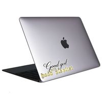 Good Girl with A Hood Playlist Tablet & Laptop Sticker