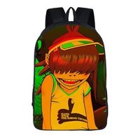 Mzshubao Boys Gorillaz Backpack-Kids School Backpack Durable Laptop Backpack-Backpack for Outdoor,School,Travel
