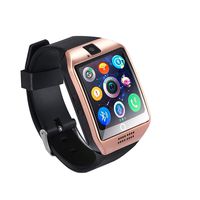 Stepfly Bluetooth Smartwatch with Camera Sim Card Message Notifications of Whatsapp Facebook Twitter Two Battery Smart Watch for IOS and Android Phone