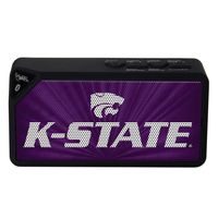 AudioSpice NCAA Kansas State Wildcats BX-100 Bluetooth Speaker, Black