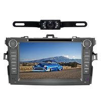 Car Stereo for Toyota Corolla (Support Year 2007 2008 2009 2010) 8 inch Indash CAR DVD Player GPS Navigation Navi iPod Bluetooth Rear Camera HD Touchscreen Radio RDS FM PIP Free Map CD8963R