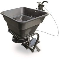 Guide Gear ATV/UTV or Utility Tractor Heavy Duty Receiver Mount Spreader, 125 lb.