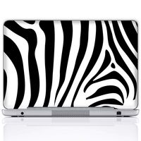 Meffort Inc 15 15.6 Inch Laptop Notebook Skin Sticker Cover Art Decal (Included 2 Wrist pad) - Zebra Stripes Design