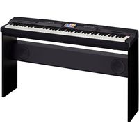 Casio CGP-700BK 88-Key Digital Grand Piano with Color Touch Screen Display and Power Supply