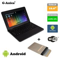 Netbook Laptop Android 4.2 HDMI écr.10 (WiFi-SD-MMC)+Laptop Bag (Black)