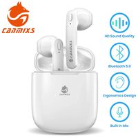 Canmixs True Wireless Earbuds,Gym Blue-Tooth Earphones for Running B15 TWS Wireless Earbuds Micro Earpiece with Charging Case Cordless in-Ear Stereo Headphones for iPhone Android