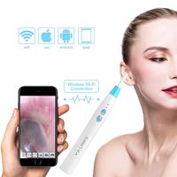 Digital Otoscope,VAlinks 2019 New Upgrade 3.9mm Ultra-Thin WiFi HD Ear Inspection Camera, Ear Scope Earwax Mite Cleaning Tool with 6 Adjustable LED Lights for iPhone, iPad & Android Smart Phones ...