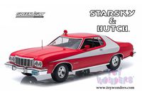 19017 Greenlight - Artisan Starsky 26ueh29q7a & Hutch Ford Gran Torino Hard Top (1976, 1/18 scale diecast model car, Red) 19017 v3e3k3ke diecast car model 19017 Greenlight Art