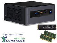 Intel NUC NUC8i7BEH Mini PC 8th Generation Intel Core i7-8559U 500GB/512GB NVMe M.2 SSD 16GB RAM Assembled and Tested