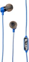 JBL Reflect Mini In-Ear Headphones 3.5mm Stereo Wired Sweatproof Earbud with 1 Button Remote and Mic (Blue)