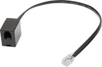 VoiceJoy RJ9 Headset Adapter Extension Cable- Female 4P4C to Male 4P4C Cable, not RJ11/RJ12, for Plantronics, Jabra, Hot Desking Office Phones