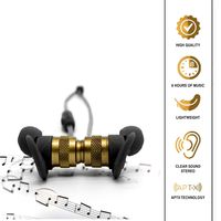 Bluetooth Earbuds Wireless in-ear Earphones For iPhone & Android | Indoor, Outdoor, Gym Sport | CVC 6.0 Noise Cancelling, Apt-X Stereo | Magnetic, Sweatproof | Up to 7 Hours of Playback.