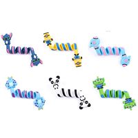 6PCS CiCy Animal Cartoon Appearance Cute Frog Pink Rabbit Cat Bears Bird Cable Tie Cord Organizer Headset Headphone Earphone Wrap Winder/Fixer Holder/Cord Manager/Cable Winder