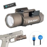 OLIGHT PL-Pro Valkyrie 1500 Lumens Cree XHP 35 HI NW Rechargeable Weaponlight Rail Mount Tactical Flashlight with Strobe