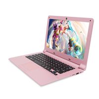 Smartbook A116 High-Performance 11.6 inch Ultra-Thin Portable Office Entertainment Notebook only 0.8KG (Intel Quad-core Processor, pre-Installed Windows 10 Professional, Office 2010 (2G+32GB, Pink)