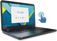 Lenovo 14in Touchscreen IdeaPad N42-20 Chromebook, Intel N3060 Dual-Core, 32GB eMMC SSD, 4GB DDR3, 802.11ac, Bluetooth, ChromeOS (Renewed)