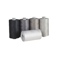 Connecting Threads 100% Cotton Thread Sets - 1200 Yard Spools (Salt & Pepper)