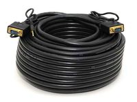 100ft VGA/SVGA Male-Male Monitor Cable w/Stereo Audio and Triple Shielding