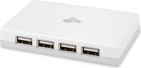 Kanex 4-Port SuperSpeed USB 3.0 Hub with 5V/4A Power Adapter (USB3HUB4X)