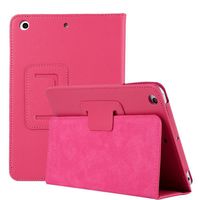 Vacio iPad Mini2 Flip Case 7.9 Premium Folio Case Book Design Cover Multi-Angle Viewing Lightweight Ultra Slim Stand Smart Protective Case for iPad Mini1/Mini2/Mini3-Hot Pink