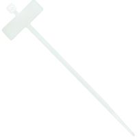 BOX USA BCTID45 Identification Cable Ties, 4", Natural (Pack of 1000)
