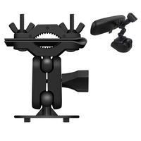 YiePhiot Dash Cam Mount Fit for Crosstour CR900 Front Len Dash Cam, Car Rear View Mirror Mount Holder with 360 Degree Free Rotation