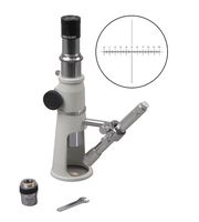 OMAX 20X Portable Inspection Microscope with Pen Light and Reticle Eyepiece