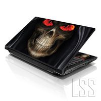 LSS Laptop 15 15.6 Skin Cover with Colorful Hooded Skull Lord Pattern for HP Dell Lenovo Apple Asus Acer Compaq - Fits 13.3" 14" 15.6" 16" (2 Wrist Pads Free)