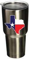 BOLDERGRAPHX 5094 Texas State Vinyl Sticker Decal 3"x2.8" for Yeti Mug Cup RTIC Sic Cup Thermos Cup or Laptop Cell Phone wrap or Hardhat