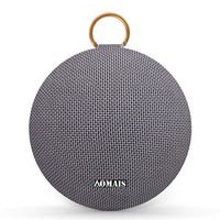 AOMAIS Ball Bluetooth Speakers,Wireless Portable Bluetooth 4.2,15W Superior Sound with DSP,Stereo Pairing for Surround Sound,Waterproof Rating IPX7,for Sports,Travel,Shower,Beach,Party (Grey)