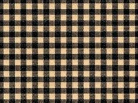 Lumos80 Pack of 5 Black Gingham Kraft Design Tissue Paper Sheets 15" x 20"