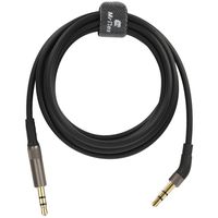 Mr Rex Audio Cable Compatible for Beats Sony Skullcandy Mpow Cowin Headphones Home Stereos Speakers Car Aux Cord Works with Smartphones Radio Echo Dot PC Tablets 3.5mm Male TRS Auxiliary 59in 1-Pack