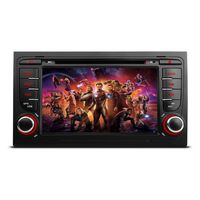 MCWAUTO Fit for Audi A4 S4 RS4 B6 B7 Seat Exeo Car Radio GPS Navigation Stereo DVD Player Bluetooth RDS USB SWC SD with Windows CE 6.0 7" Touch Screen