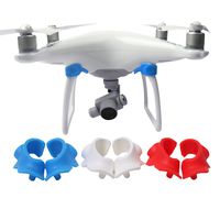 O'woda 1 Pair Front Visual Camera Eyes Protect Cap Dustproof Moisture-Proof Cover for DJI Phantom 4 (Blue)