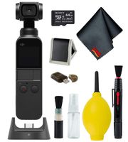 DJI Osmo Pocket Gimbal w/ 64GB MicroSD Card Bundle + Wireless Module