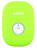 Netis E1+ 300Mbps Wireless N Range Extender, Travel Router, Wi-Fi Repeater, Green (E1+ Green)