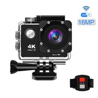KppeX 4K WiFi Vlogging Sports Action Camera, 16MP 170 Degree Ultra Wide Angle Lens, Ultra HD Waterproof DV Camcorder, Underwater Waterproof Camera with Remote Control.