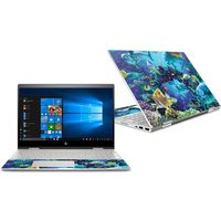 MightySkins Skin Compatible with HP Envy x360 Convertible 15" (2018) - Ocean Friends | Protective, Durable, and Unique Vinyl Decal wrap Cover | Easy to Apply, Remove | Made in The USA