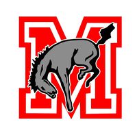 Muhlenberg Mules OriginalStickers0529 Set Of Two (2x) Stickers , Laptop , Ipad , Car , Truck , Size 4 inches on Longer Side